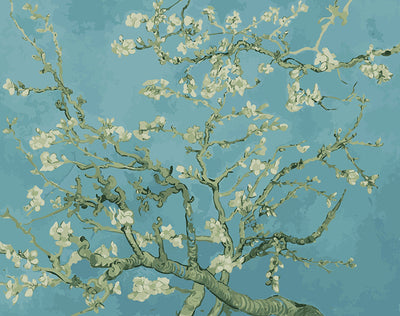 Spritzschutz Mandelblüte