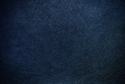 Herdabdeckplatte - Blaues Leder