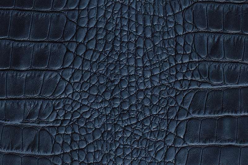 Herdabdeckplatte - Blue Snake Leather