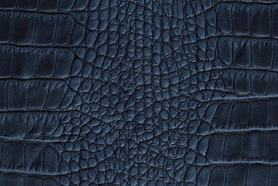 Herdabdeckplatte - Blue Snake Leather