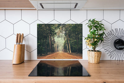 Spritzschutz Waldweg