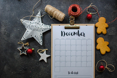 Herdabdeckplatte - Weihnachtskalender