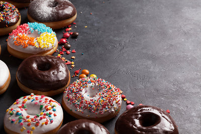 Herdabdeckplatte - Donuts