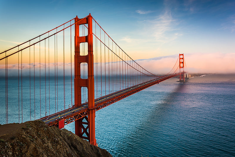 Herdabdeckplatte - Golden Gate Bridge