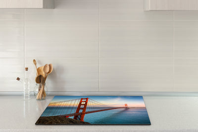 Herdabdeckplatte - Golden Gate Bridge