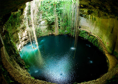 Herdabdeckplatte - Ik-Kil Cenote Chichen Itza