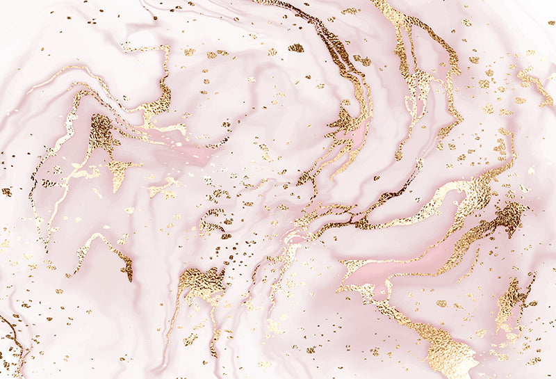 Herdabdeckplatte - Marmor rosa Gold