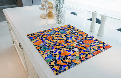 Herdabdeckplatte - Mosaik