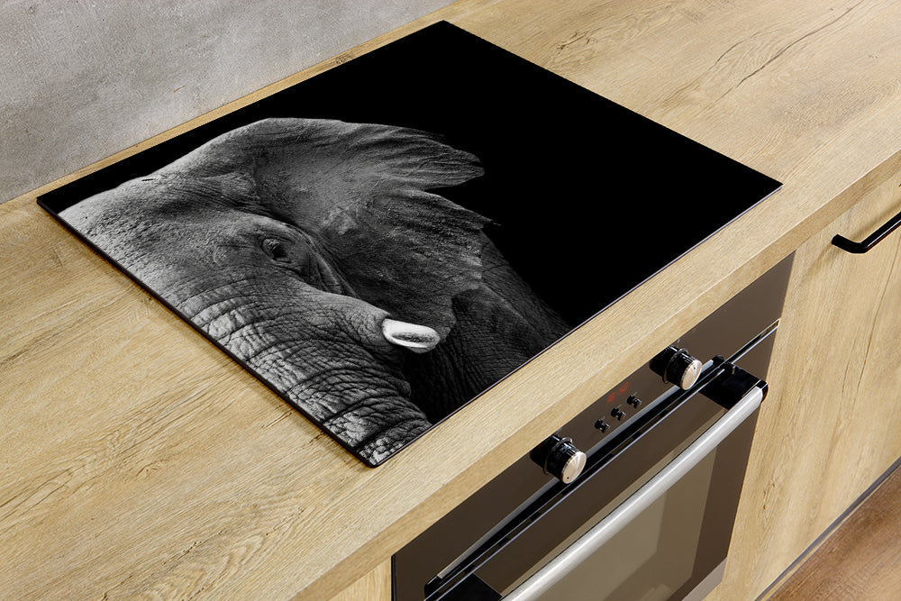 Herdabdeckplatte - Elefant