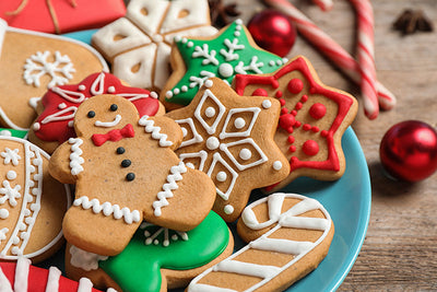 Herdabdeckplatte - Lebkuchen