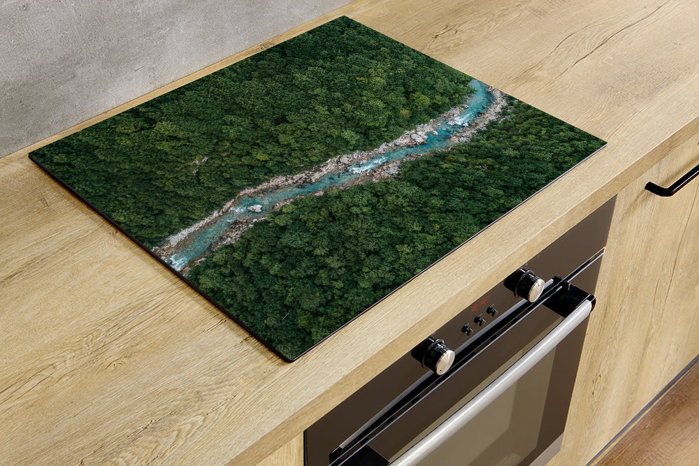 Herdabdeckplatte - Fluss