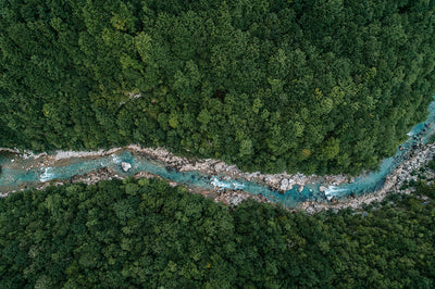 Herdabdeckplatte - Fluss