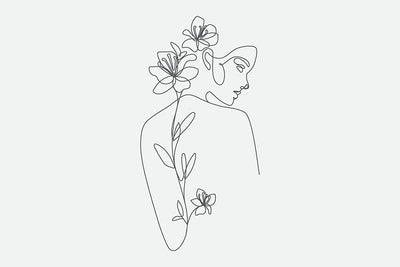 Herdabdeckplatte - Rose body