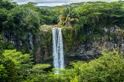 Herdabdeckplatte - Wasserfall
