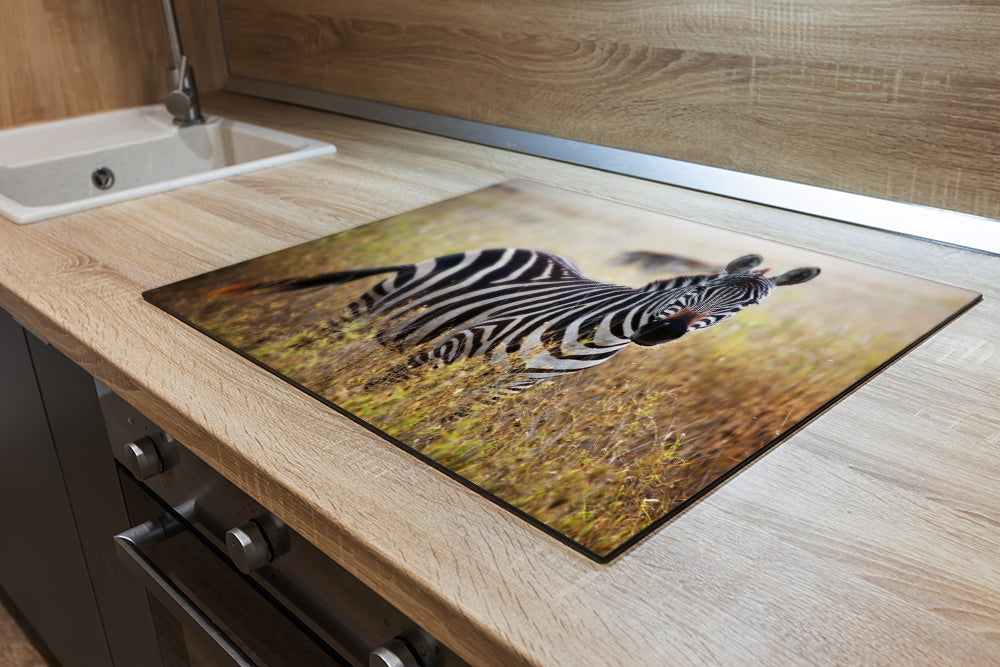 Herdabdeckplatte - Zebra