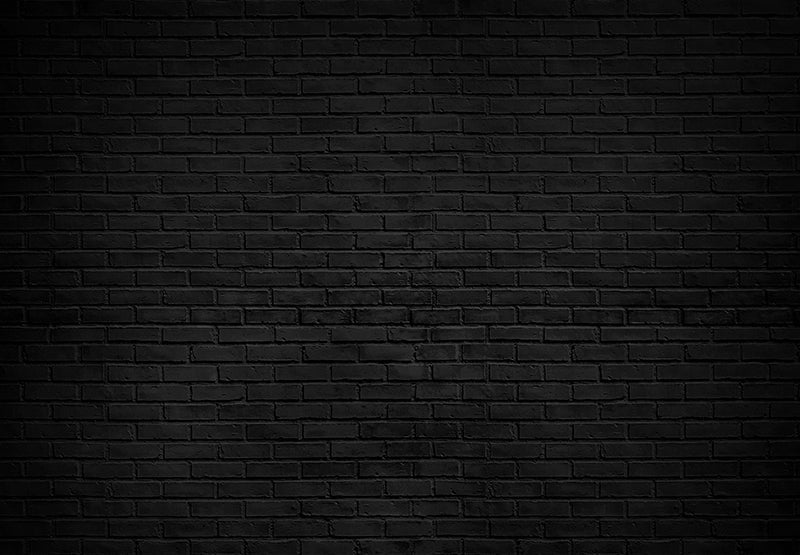 Herdabdeckplatte - Schwarze Wand