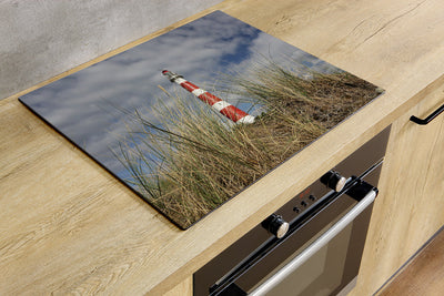 Herdabdeckplatte - Leuchtturm