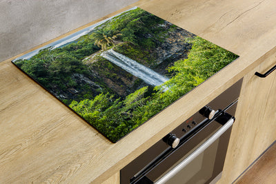 Herdabdeckplatte - Wasserfall